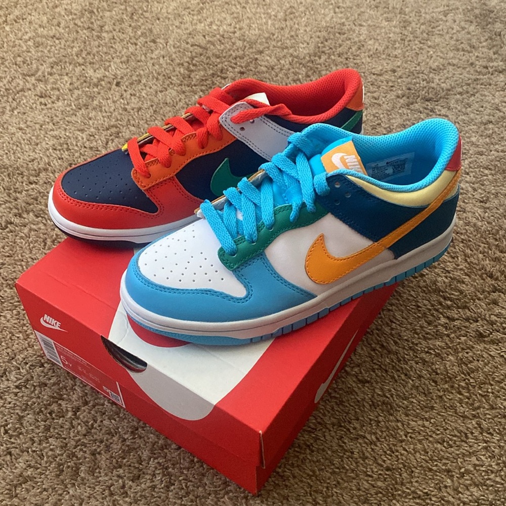 Nike | NWB Nike Dunk Lows GS - Picture 2 of 10
